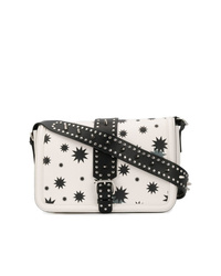 RED Valentino Red Star Print Studded Bag