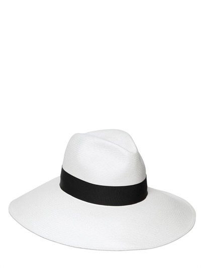 borsalino straw fedora hats