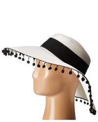 San Diego Hat Company Ubl6486 Ultrabraid Sun Brim Hat With Pom Poms Traditional Hats