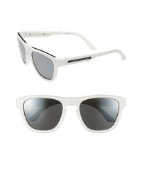 AX Armani Exchange 54mm Foldable Sunglasses White One Size