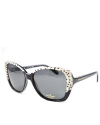 Kate Spade Sunglasses Brennaps X55p Black White 54mm