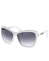 Tru Trussardi Fashion White Sunglasses