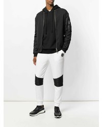 White and Black Sweatpants