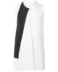 Julius Contrast Panel Tank Top