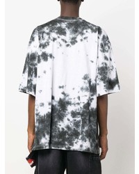 We11done Tie Dye Print Design T Shirt