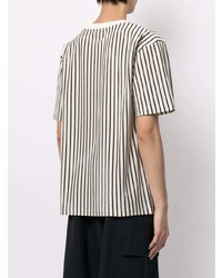 agnès b. Striped Pattern T Shirt