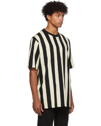 Kenzo Striped Print Fashion T Shirt