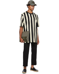 Kenzo Striped Print Fashion T Shirt