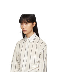 Maison Margiela Off White Striped Shirt
