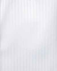 Eton White On White Striped Dress Shirt