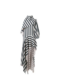MARQUES ALMEIDA Marquesalmeida Asymmetric Stripes Dress
