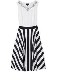 Lovedrobe Stripe Skirt Prom Dress
