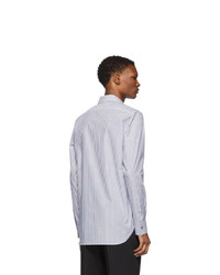 Ann Demeulemeester Black And White Riges Shirt