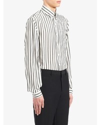 Prada Button Down Striped Shirt