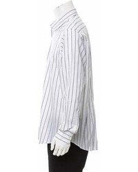 Versace Collection Striped Button Up Shirt W Tags