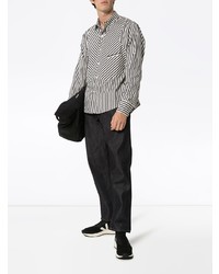 Vaquera Contrast Stripe Waistcoat Shirt
