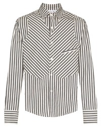 Vaquera Contrast Stripe Waistcoat Shirt