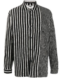 YMC Vertical Stripes Long Sleeve Shirt
