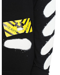 Off-White Spray Stripes Long Sleeve Jersey T Shirt