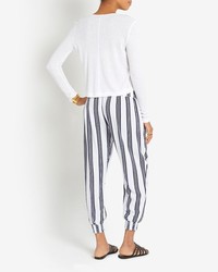 striped beach pants