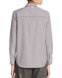 Brunello Cucinelli Long Sleeves Striped Shirt
