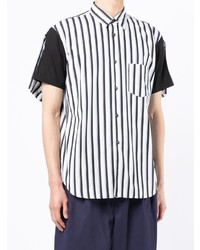 Comme Des Garcons SHIRT Comme Des Garons Shirt Striped Pattern Cotton Shirt