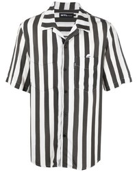 MTL STUDIO Striped Short Sleeve Shirt