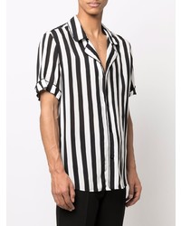 Balmain Striped Short Sleeved Shirt