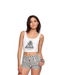Kendall & Kylie Shorts High Rise Striped Shorts