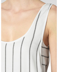Paige Wilfred Tank White With Black Twill Stripe