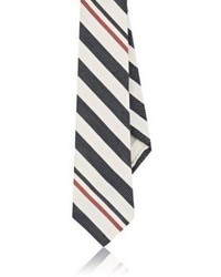 Thom Browne Striped Necktie Blue