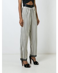 Jean Paul Gaultier Vintage Striped Palazzo Trousers