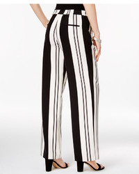 INC International Concepts Striped Wide Leg Pants Only At Macys