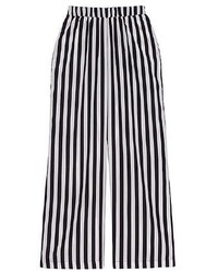 Wide Stripe Flare Pant