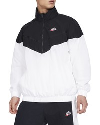 Nike Sportswear Heritage Windrunner Hooded Half Zip Jacket