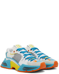 Dolce & Gabbana Blue White Airmaster Sneakers