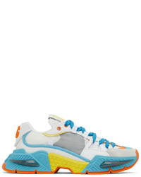 Dolce & Gabbana Blue White Airmaster Sneakers