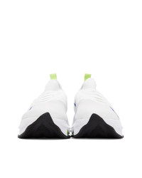 Nike White Air Zoom Tempo Next% Sneakers
