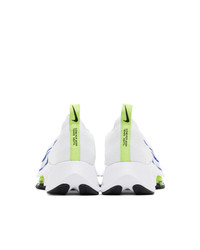 Nike White Air Zoom Tempo Next% Sneakers