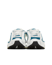 Nike White And Blue Air Max Tailwind Iv Sneakers
