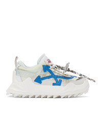Off-White White And Blue Odsy 2000 Sneakers