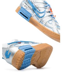 Nike X Off-White Air Dunk University Blue Sneakers