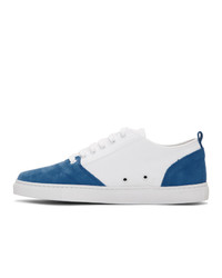 Aprix Blue And White Apr 001 Sneakers