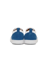 Aprix Blue And White Apr 001 Sneakers