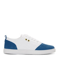 Aprix Blue And White Apr 001 Sneakers