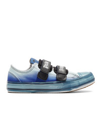Palm Angels Blue Vulcanized Sneakers