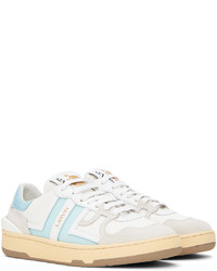 Lanvin Blue White Clay Sneakers