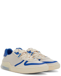 Coach 1941 Off White Blue Citysole Court Sneakers
