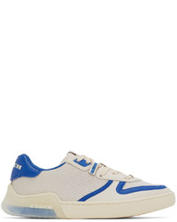 Coach 1941 Off White Blue Citysole Court Sneakers