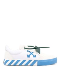 Off-White Zip Tie Lace Up Sneakers